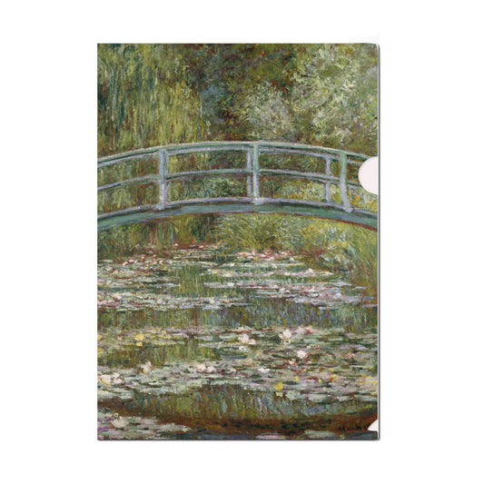 Bekking & Blitz L-folder. water lilies cloude monet