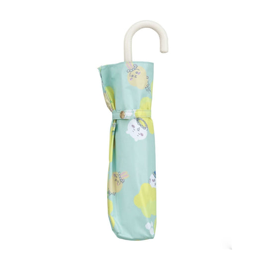 Chiikawa × Wpc. Blackout Shading umbrella. Flower crown sleepy yellow